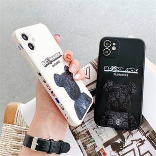 💥Ready Stock💥Casing For IPhone 12 11 Pro Max 12 Mini SE 2020 X XR Xs Max 7 8 6 6s Plus Case Violent Bear Silicone Soft Phone Case Protective Cover