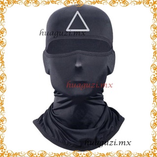 Cosplay Mask For Squid Game Villain Role Play Props Round Six Uniform[[]~(￣▽￣)~*
