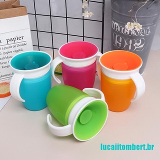 () 360 grados se puede girar magic cup baby learning beber taza a prueba de fugas niño (1)