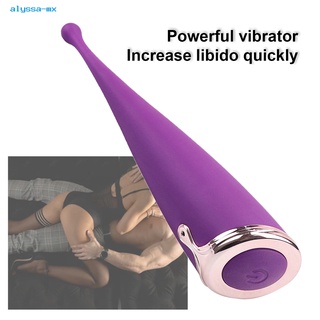 alyssa.mx Purple Vibrator G Spot Sex Vibrator Masturbator Multiple Excitement for Women