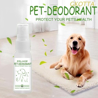 gkot - spray eliminador de olores para perro, gato, desodorizador, perfume, ambientador, spray corporal, suministros para perros y gatos
