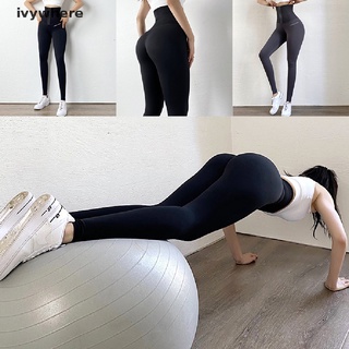 ivywhere leggings ajustables de cintura alta/pantalones elásticos para yoga/fitness/deportes mx
