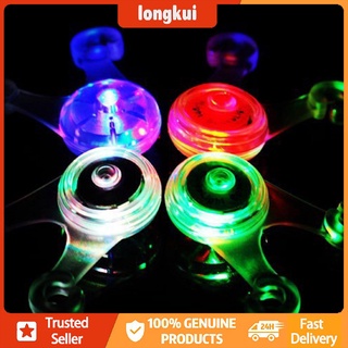 [longkui]cojín de bicicleta luces traseras de conducción nocturna luces de rana intermitentes pequeñas luces colgantes de silicona luces de advertencia de seguridad (6)