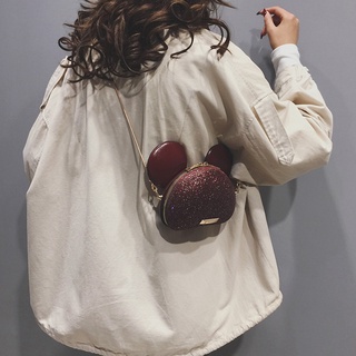 lindo pequeño bolso mujer bolsa 2021 nueva moda divertido japonés pequeño bolso ins estilo occidental cadena de hombro bolso de mensajero