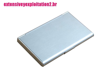 Ep2Br Porta tarjetas De Metal De acero inoxidable Para Documentos/negocios Ep2Br