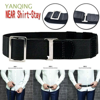 yanqing mejor cinturón de los hombres titular de la cintura camisa tucked camisa estancias cerca camisa-stay ajustable correas de tuck