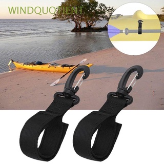 WINDQUOTIENT 2 / 4 Paleta Canoa Clips de fijación de remos para Kayak Protector de remos Movimiento sobre el agua Negro Durable Buque inflable Accesorios de Kayak/Multicolor