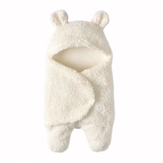 Bebé saco de dormir envolver recién nacido cubierta caliente manta bebé invierno primavera envoltura