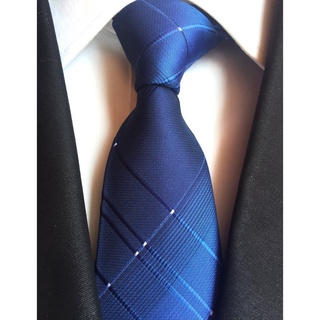 Corbatas azules de seda para hombre (1)