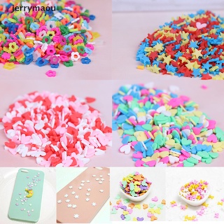 [Jerrymaou] 10g/pack Polymer clay fake candy sweets sprinkles diy slime phone supplies DAGH