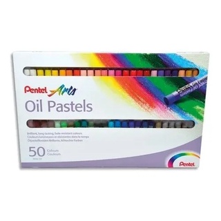 Óleo Pastel Graso Profesional Oil Pentel Arts 50 Colores (1)
