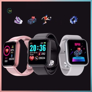 prometion pulsera inteligente d20 pantalla a color reloj de frecuencia cardíaca reloj de monitoreo del sueño ejercicio podómetro pulsera inteligente