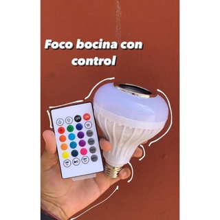 Foco Bocina Bluetooth con Control Luces (2)