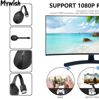 mywish - receptor de pantalla compacto compatible con hdmi, doble banda para monitor