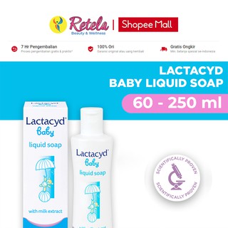 Jabón líquido para bebé lactacyd/protector de la piel del bebé