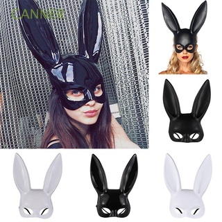 CANNER Mujeres Orejas de conejo Mascara Props Traje de cosplay Mascarada Sexy Bunny Girl Diadema Halloween Parte