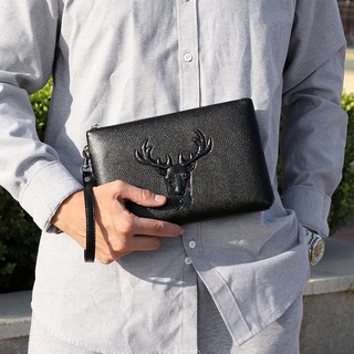 Bolso de mano para hombre 2021 nuevo maletín en relieve estilo coreano bolso de negocios bolso de teléfono móvil embrague para hombres