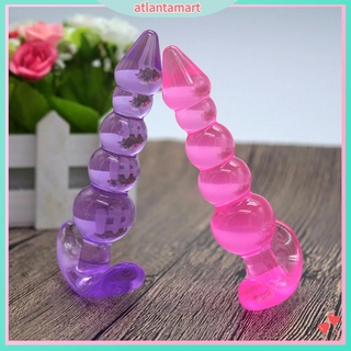 Women Men Silicone Orgasm Anal Beads Balls Butt Plug Ring Play Adult Sex Toy