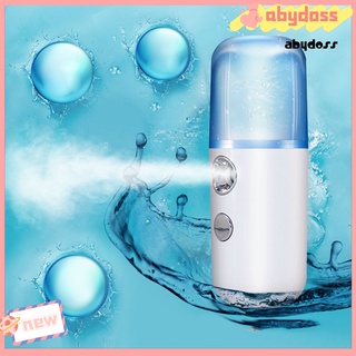 AY-portátil de mano Cool Mist humidificador Facial vaporizador hidratante belleza dispositivo