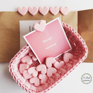 【Messiya】 Korean Ins Style Pink Pink Cute File Pink Love Clip Student Storage Folder