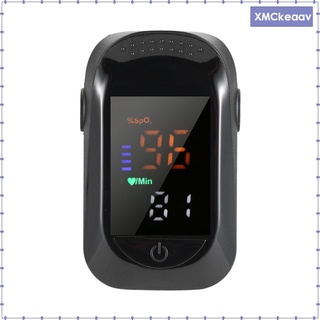 [Ready Stock] Monitor De Oxgeno En Sangre Pulso De Dedo Monitor De Frecuencia Cardaca Pantalla LED