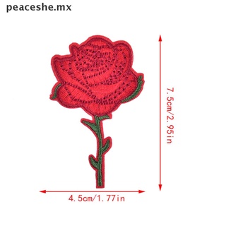 [well] 11 pzs parches de flores con apliques de hierro bordado para accesorios de ropa mx (8)