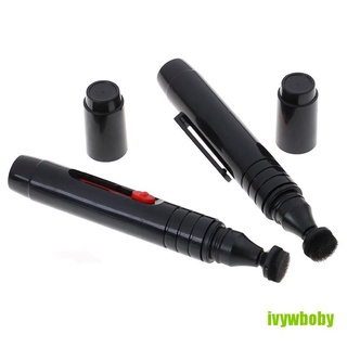 [Ivyw] 2 bolígrafos de limpieza de lente de cámara portátil limpiador de polvo de la lente de limpieza de polvo POBN