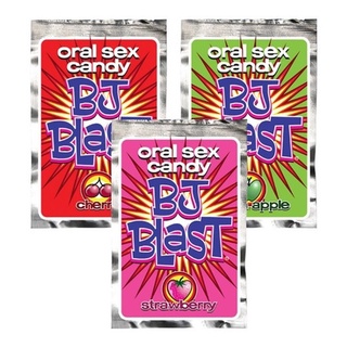 Dulce para Sexo Oral BJ blast fresa sex candy 1 pza