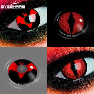 EYESHARE Cosplay Contacts Eyes Bat Scarly Contact Lenses for Eyes Halloween