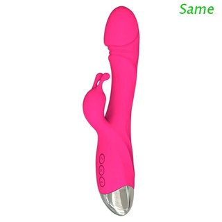 Mismo 10 frecuencia conejo G Spot vibrador recargable masajeador Stimumator adulto juguete sexual para mujeres parejas