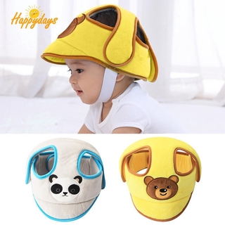 Gorra anti-arañazos ajustable para aprendizaje de bebé, protección para la cabeza, casco de seguridad