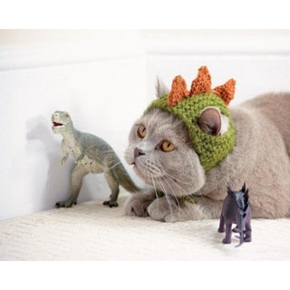 Dino Bucket sombrero para gato (Crochet Bucket Hat)