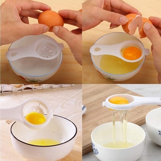 yema de huevo separador de claras de huevo divisor de plástico clara de huevo separador de herramientas práctica de cocina huevo v8b1