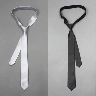 * Necktie Tie * corbata Hombres y mujeres perezosas 5cm8 Cuello estrecho con versión coreana de la mano jugando a los hombres y las señoras Nuevo con el matrimonio JK Tidal Students Tie Liang Ins