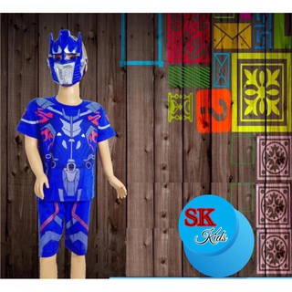 Transformers disfraces infantiles pantalones cortos/trajes de disfraces para niños