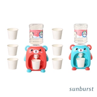 sunb mini dispensador de agua de bebida juguete de cocina juego casa juguete mini dispensador divertido