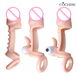 cochise Spike condón vibración pene manga polla anillo Delay eyaculación adulto juguete sexual