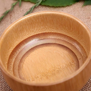MXMUSTY 1pc cuenco de arroz redondo vegano tazón de bambú cuenco de cocina utensilios de cocina sopa creativa doméstica hecha a mano estilo chino vajilla/Multicolor (5)