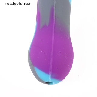 Rfmx Tubo De Mano De Silicona De 3 " De Color Aleatorio Con Cuenco De Vidrio Portátil Mini Pipa De Fumar Gloria (2)