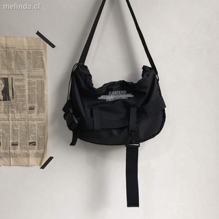 no bolsa de mensajero de los hombres s de la marca de moda de la calle europea y americana bolsa de hombro mye hip-hop muerto mosca bolsa japonesa ins función bolsa de mensajero mujer
