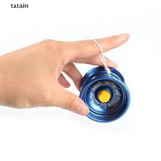 [TAIN] 1 Pieza Profesional YoYo Aleación De Aluminio Cuerda Yo-Rodamiento De Bolas Interesante Juguete FHS (2)