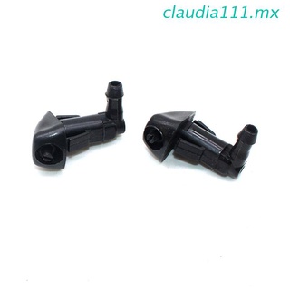 claudia111 2 Pcs/Pair Car Windshield Wiper Water Spray Jet Washer Nozzle for Honda- /Accord-