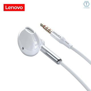 Lenovo XF06 - auriculares con cable (3,5 mm, estéreo, música, teléfono inteligente, Control en línea con micrófono)