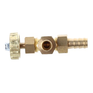 OLT Elbow Brass Needle Valve 10mm Propane Butane Gas Adjuster Barbed Spigots 1 Mpa (4)