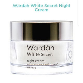 Wardah White Secret crema de noche