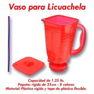 Vasos Para Michelada Licuachela,vasos Con Popote rígido (9)