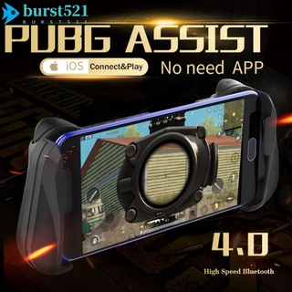 burst521 Bluetooth 4.0 Gamepad for PUBG Controller Mobile Triggers Joystick Wireless Joypad for iPhone