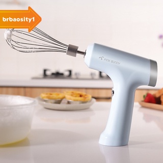 [brbaosity1] mezclador de mano inalámbrico de mano mezclador de mano para cocina batidor de huevos crema mezclador