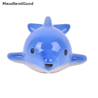 [MaudlandGood] Mini dolphin 6Hole Professional Ocarina CeramicFlute Instrumento Coleccionable . (5)