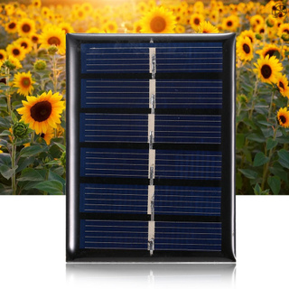 [nuevo] 0.3w 3v mini panel solar policristalino de silicona pequeña célula solar diy impermeable camping portátil panel solar compa